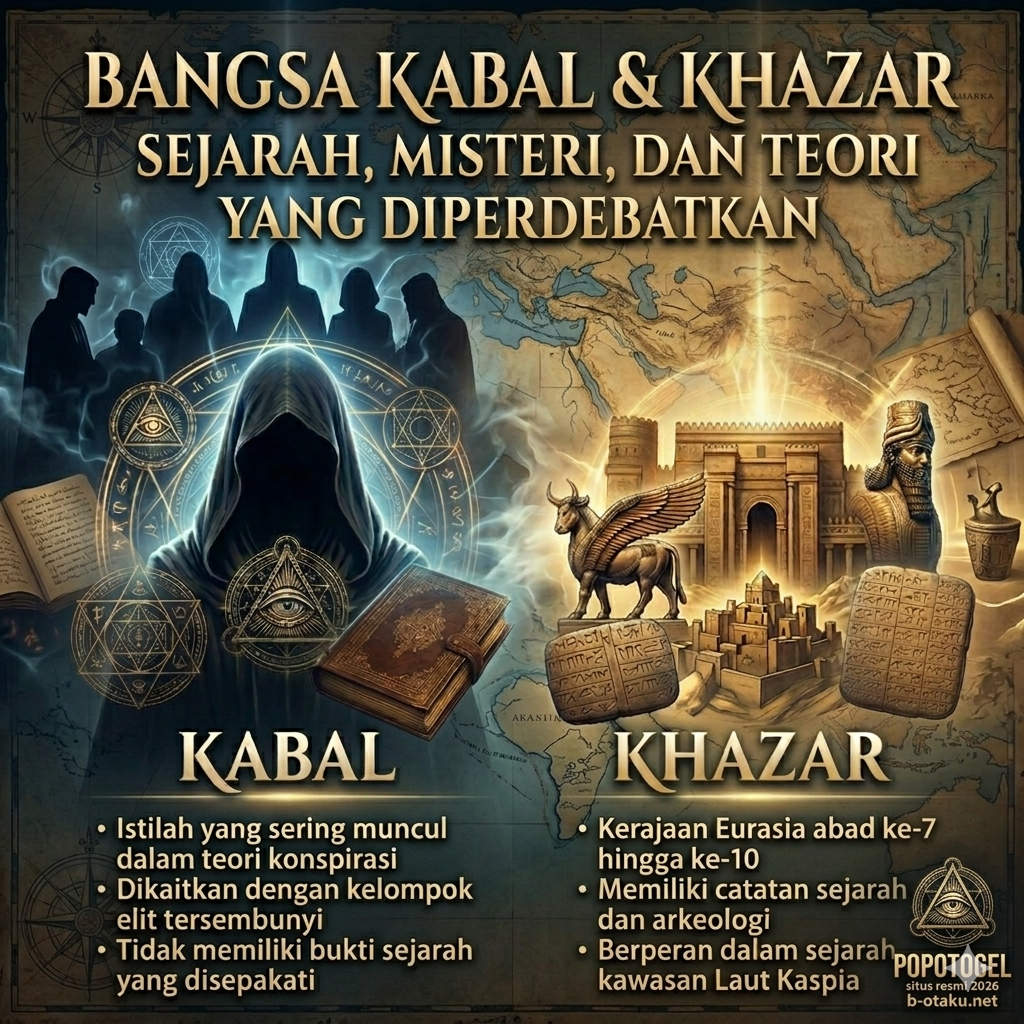 POPOTOGEL Mengenal Khazar dan Cabal Tentang Fakta Sejarah di Balik Teori Konspirasi